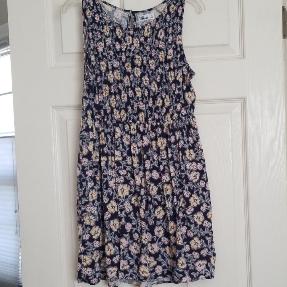 Epic Threads Blue Floral Dress XL
